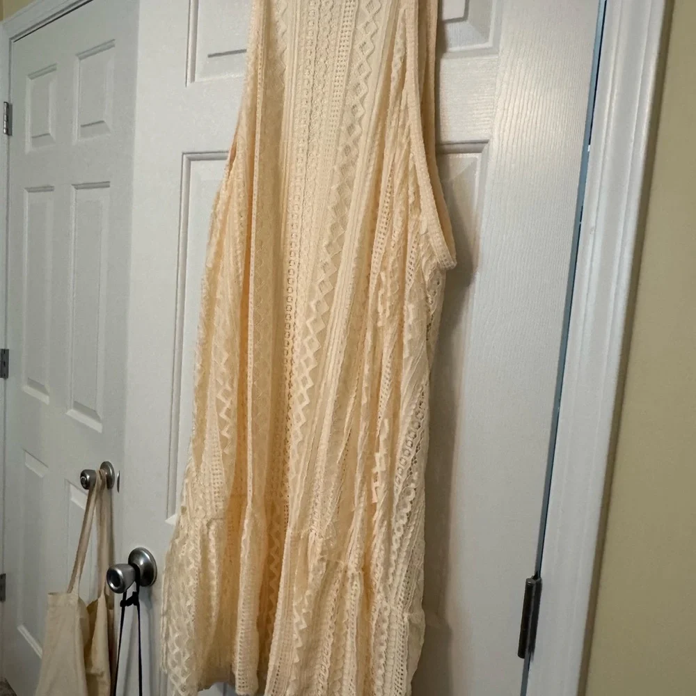 Torrid Cream Lace Dress - Picture 3 of 3
